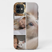 Custom 4 Photo Collage Case-Mate iPhone 11 Case (Achterkant)