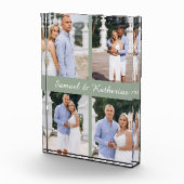 Custom 4 Photo Collage Script Names Photo Block Fotoblokken (Rechts)