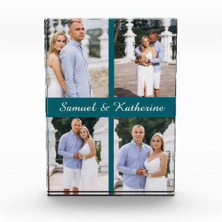 Custom 4 Photo Collage Script Names Photo Block Fotoblokken