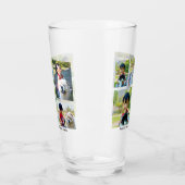 Custom 5 Photo Keepslag Collage Glas (Links)