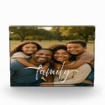 Custom 5" x 7" Acrylic Photo Block