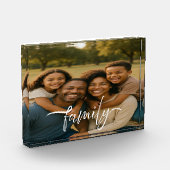 Custom 5" x 7" Acrylic Photo Block Fotoblokken (Links)