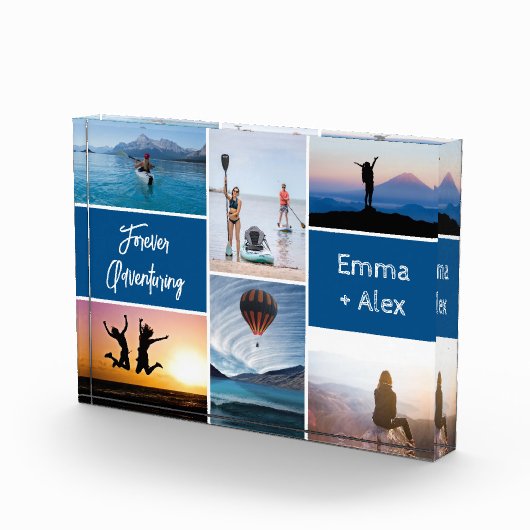 Custom 6 Photo Collage Block - Avontuur & Reizen Fotoblokken (Rechts)