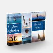Custom 6 Photo Collage Block - Avontuur & Reizen Fotoblokken (Links)