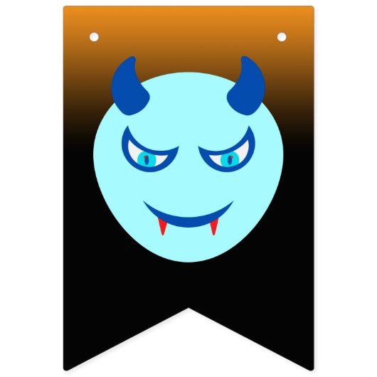 Custom 6 Photo Halloween Party Happy Halloween leu Vlaggetjes (Tweede vlag)