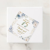 Custom 75th Birthday Favor Tag Bedankjes Labels (In situ)