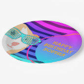 Custom 80's Retro Guinee Pig Throwback Papieren Bordje (Gekanteld)