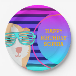 Custom 80's Retro Guinee Pig Throwback Papieren Bordje