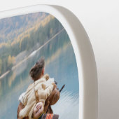 Custom 8 Family Photo Collage Pickleball Paddle (Links Detail)