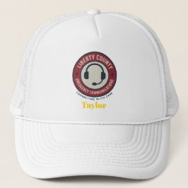 Custom 911 Dispatcher Logo Hat  Trucker Pet