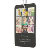 Custom 9 foto een van een soort gepersonaliseerd luchtverfrisser (Links)