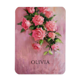 Custom A Dream in tinten van roze Magneet