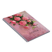 Custom A Dream in tinten van roze Notitieboek (Rechterzijde)