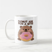 Custom A fun play on words Castor & Dona Koffiemok (Links)