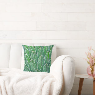 CUSTOM ACCENT SIERKUSSEN MET AGAVE PLANT