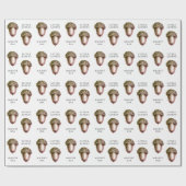 Custom Acorn Logo Woodland Business Cadeaupapier (Vlak)