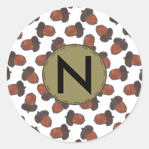 Custom Acorn Sticker