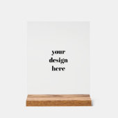 Custom Acryl Bord (Voorkant)