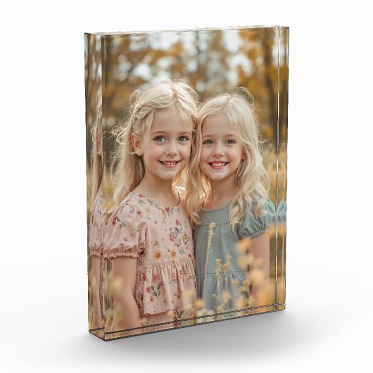 Custom Acrylic Personalised Fotoblokken (Links)