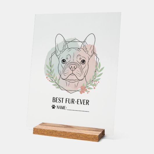 Custom Acrylic Sign – Personalized Home Décor Acryl Bord (Hoek)