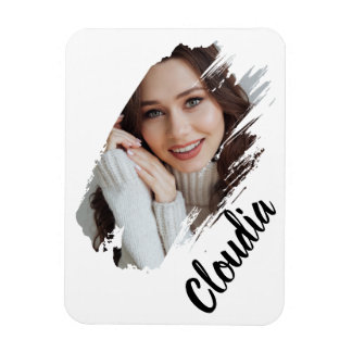 Custom Add Photo And Text Magneet