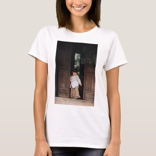 Custom, Add Photo and Text T-shirt (Voorkant)