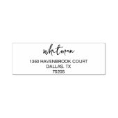 Custom Address Personalized  Zelfinktende Stempel (Design)