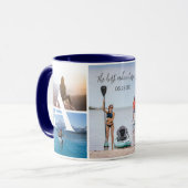 Custom Adventure Photo Collage Coffee Mok (Voorkant links)