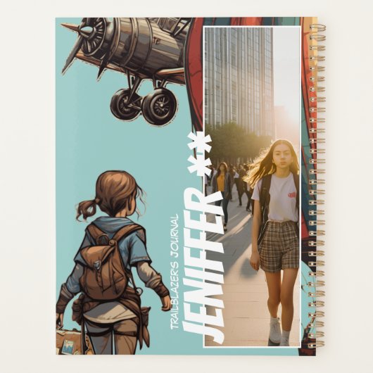 Custom Adventure Planner - Trailblazer's Journal (Achterkant)