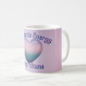 Custom Aesthetic Pink and purple Mug Koffiemok (Voorkant rechts)