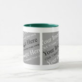 Custom Afbeelding Drinkware Sjabloon Mok (Midden)