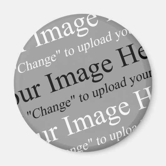 Custom Afbeelding (Fill) Sjabloon voor magneten (Voorkant)