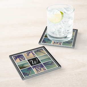 Custom afbeelding onderzetter foto collage cadeau 