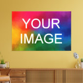 Custom Afbeelding Photo Afbeelding Logo HQ Budget  Canvas Afdruk (Insitu (Woonkamer))