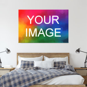 Custom Afbeelding Photo Afbeelding Logo HQ Budget Canvas Afdruk