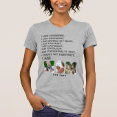 Custom Affirmation New Mom photo Gift T-shirt (Voorkant)
