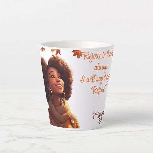 Custom African Coffee mok (Voorkant)