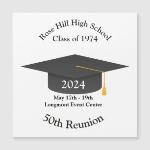 Custom Afstudeerder Pet Reunion Save-the-Date Magn