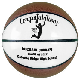 Custom Afstuderen Basketbal - gepersonaliseerd cad