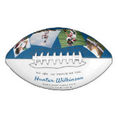 Custom Afstuderen college Foto Football (Voorkant)