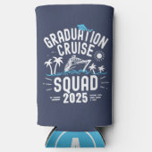 Custom Afstuderen Cruise Squad Afstudeerder Trip G Seltzer Blikjeskoeler (Voorkant)