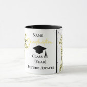 Custom Afstuderen Mok - Haar perfecte cadeau (Midden)