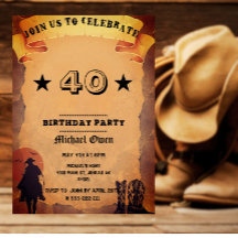 Custom Age Land Western Aged Papier