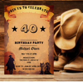 Custom Age Land Western Aged Papier Kaart