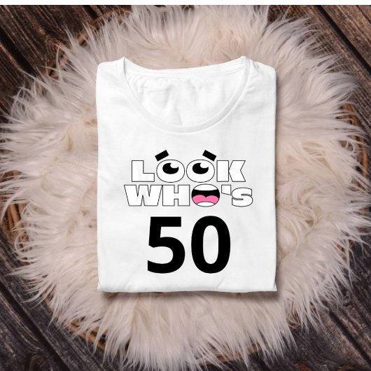 Custom Age Verjaardag voor mannen, vrouwen T-shirt