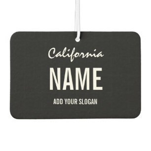 Custom Air Freshener - Licence Bord State Luchtverfrisser