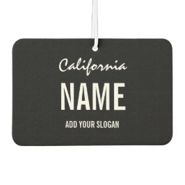 Custom Air Freshener - Licentie Bord State Luchtverfrisser