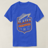 Custom Alaska Family Cruise Crew 2024 Kleding Naut T-shirt (Design voorkant)
