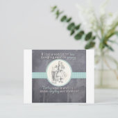 Custom Alice in Wonderland Gifts Briefkaart (Staand voorkant)