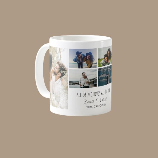 Custom All of Me Loves All of You Photo Mug Koffiemok
